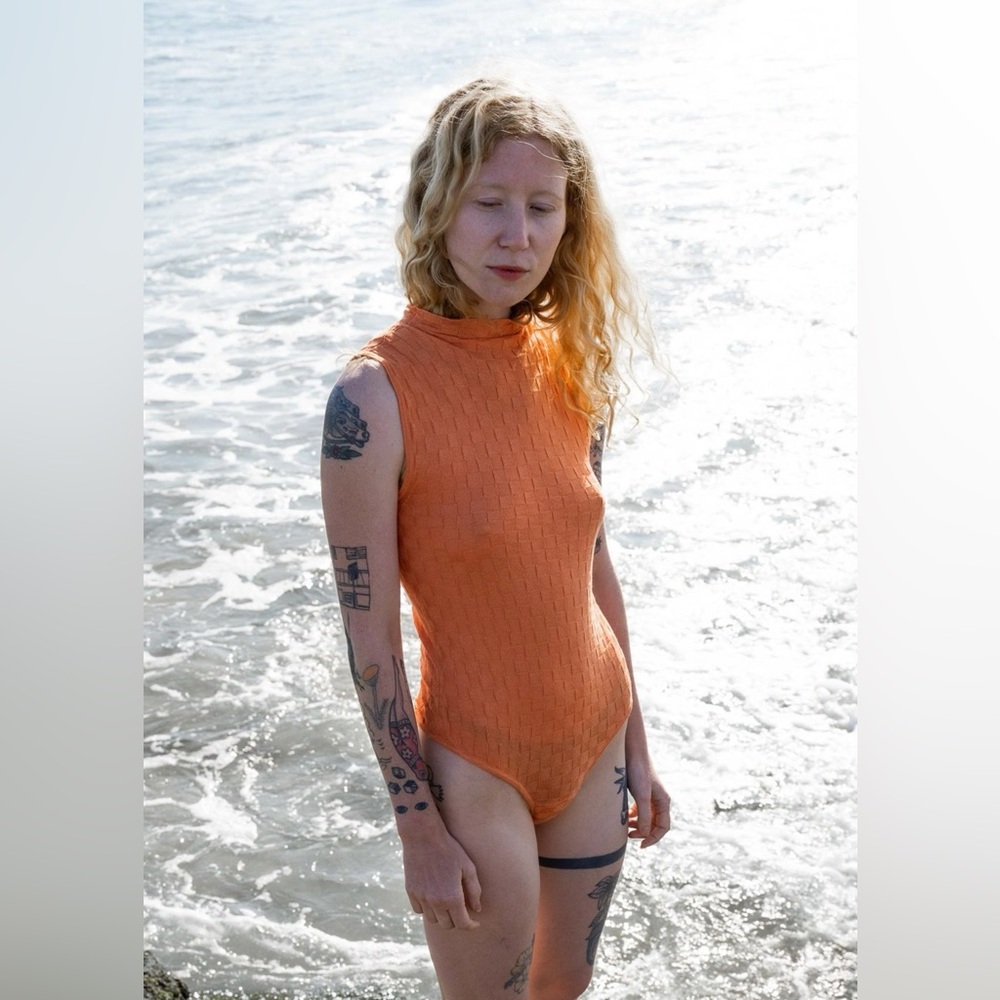 Ajaie Alaie Pragma Funnel Neck Bodysuit